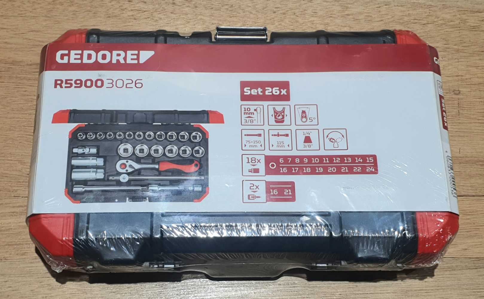 Spanners & Wrenches Gedore 3/8 drive 26pce socket set for sale in