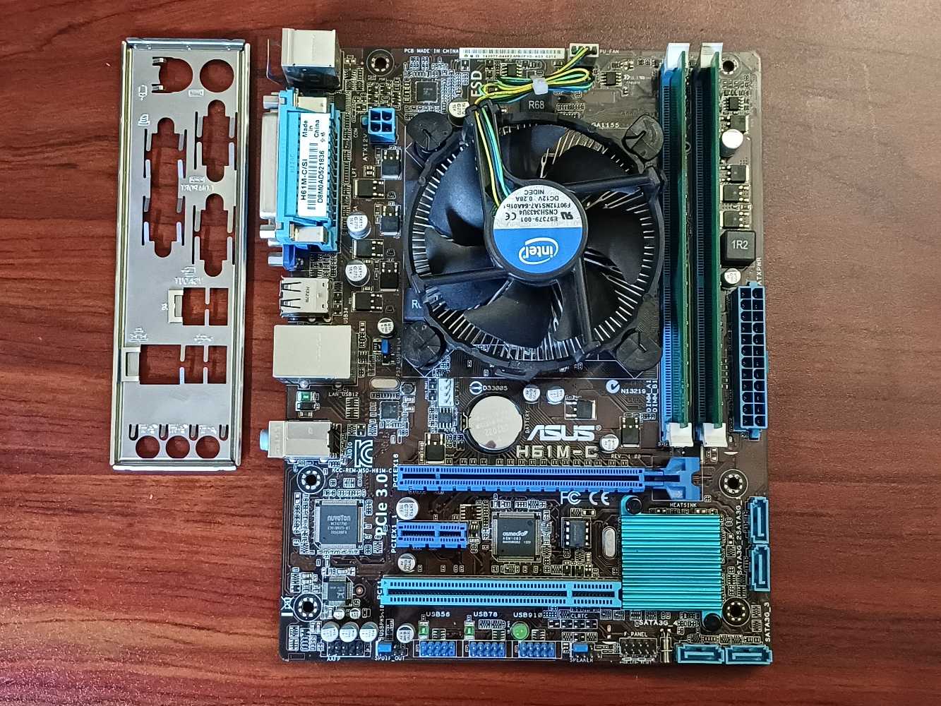 Motherboard & CPU Bundles Asus H61MC and i53470 bundle for sale in Vanderbijlpark (ID601578501)