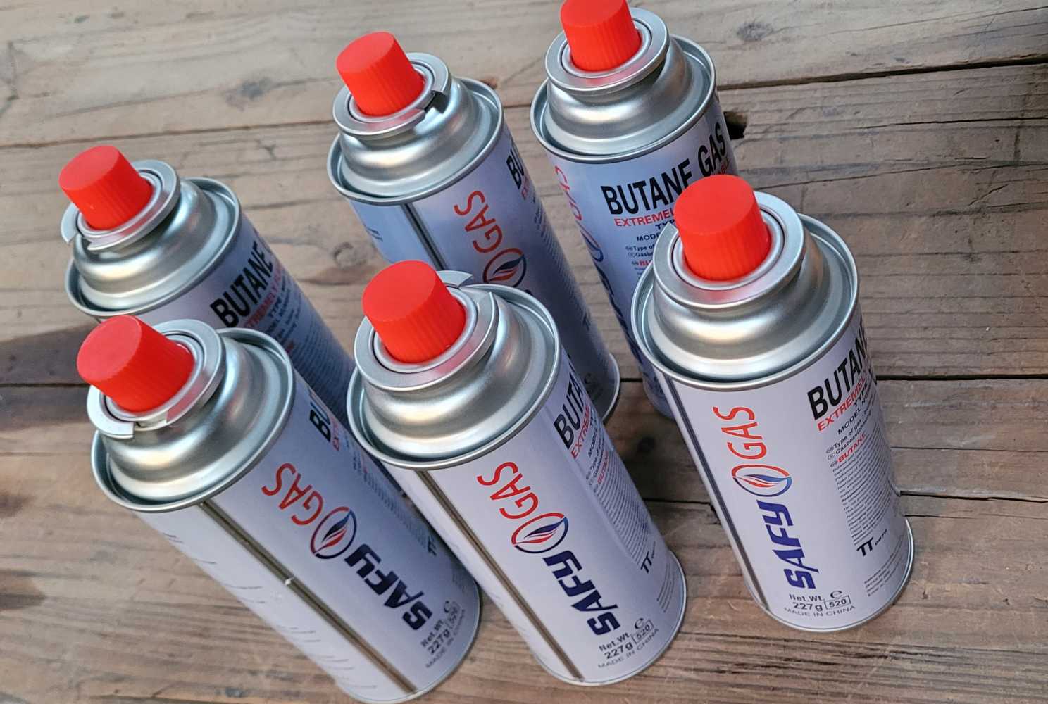 Stoves, Burners & Gas Cylinders 227g SAFY GAS Canister Expiry Feb