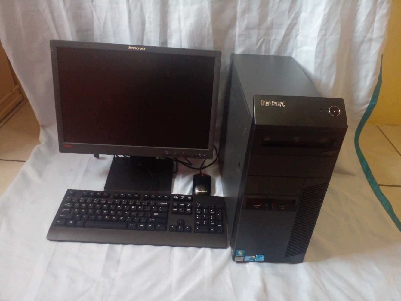 PC Desktops & AllinOnes Lenovo Computer set for sale in Cape Town