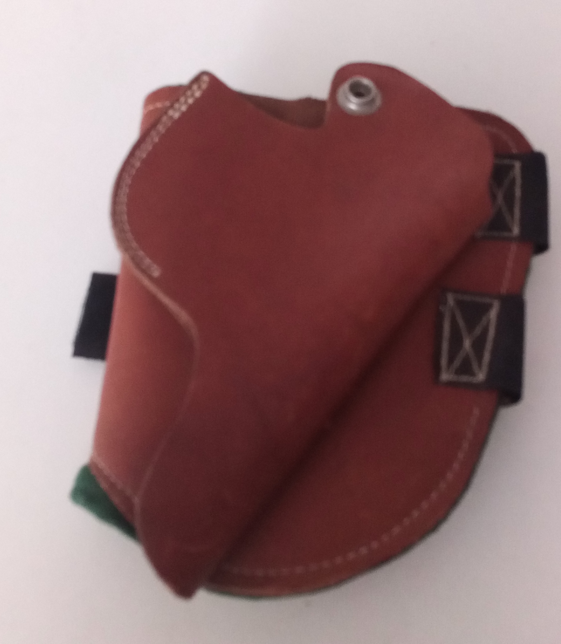 Holsters & Ammo Pouches GENUINE LEATHER 9MM PISTOL HOLSTER for sale