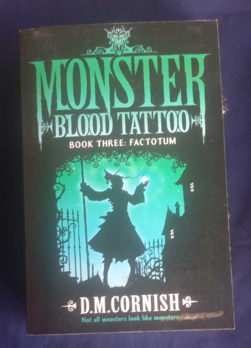 Science Fiction & Fantasy Monster blood tattoo by DM Cornish for sale