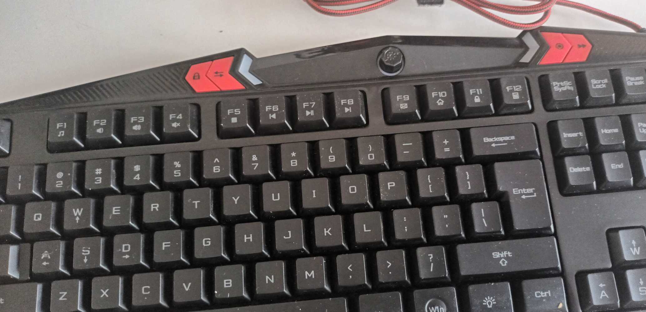 Keyboards & Mice RED DRAGON ASURA K501 USB Gaming Keyboard was sold