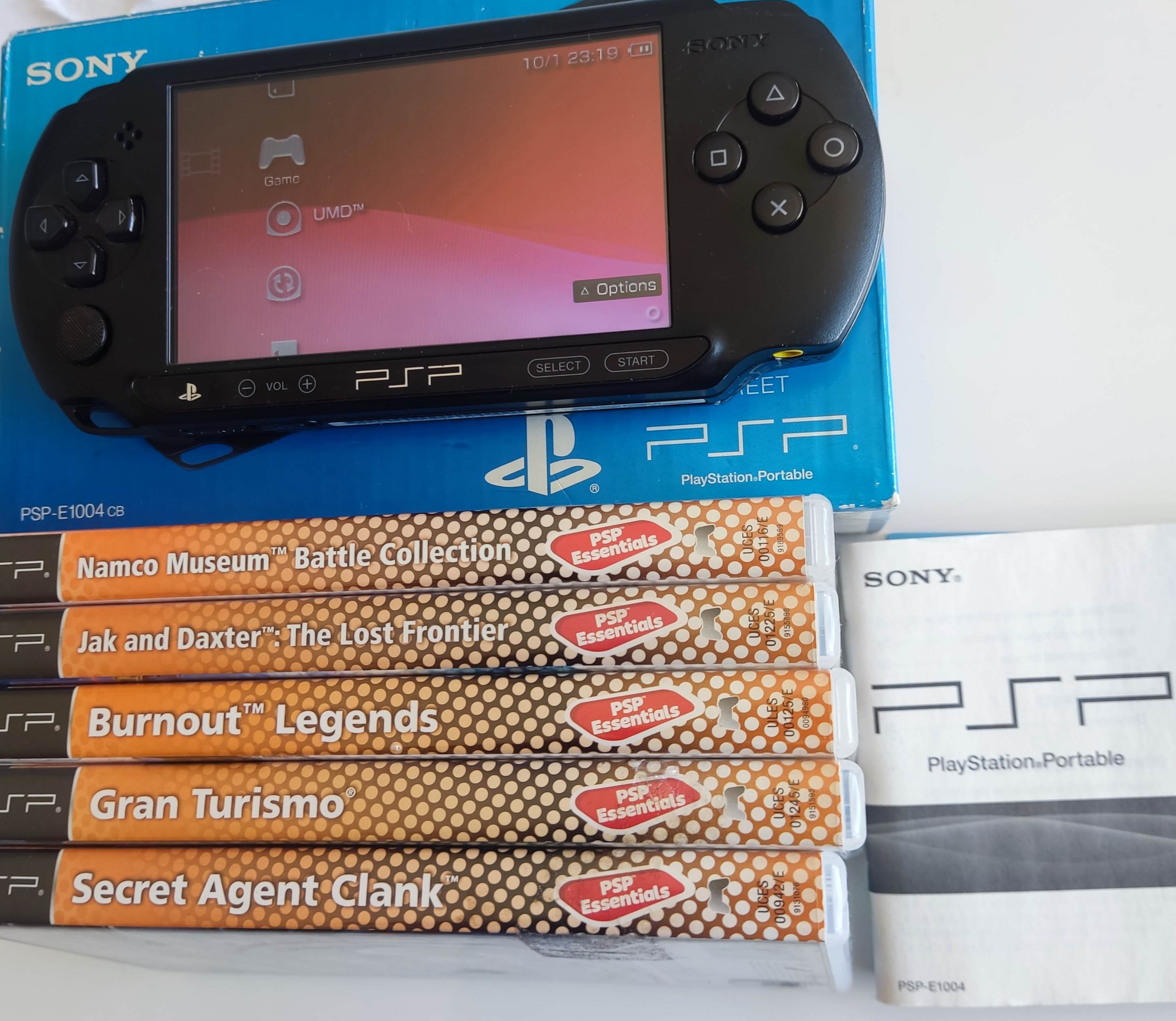 PlayStation Psp Street Sony portable console PSP1004 was sold for R1