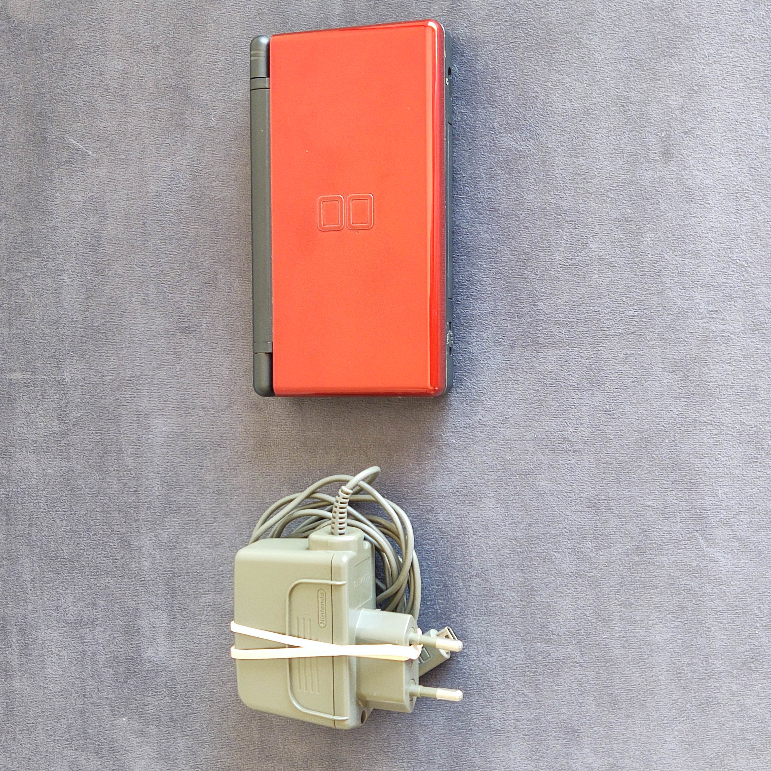 Nintendo - Nintendo DS Lite Console - Crimson Red & Black was listed ...