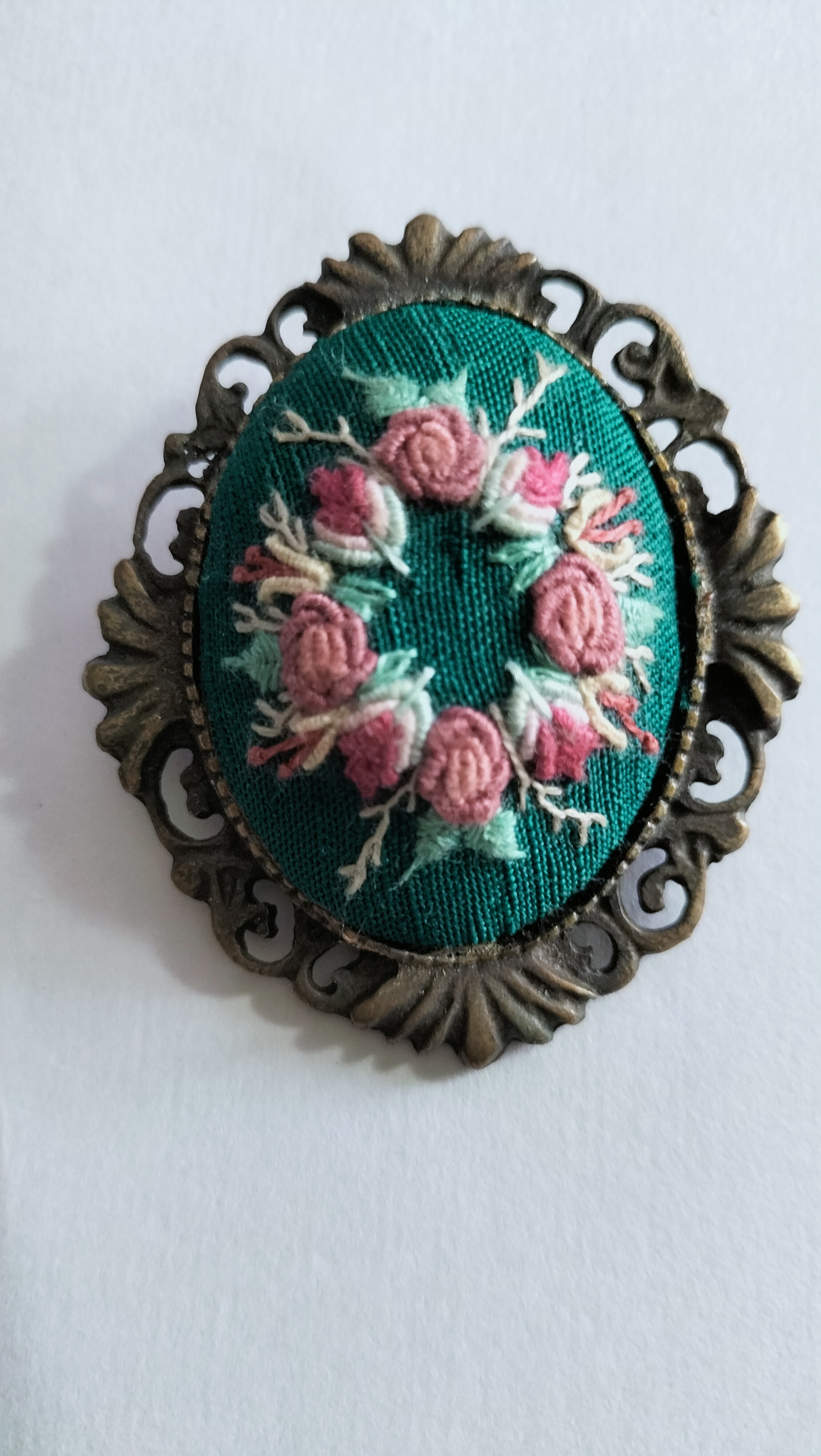 Brooches - Embroidered Rococo Style Brooch for sale in Durban (ID ...