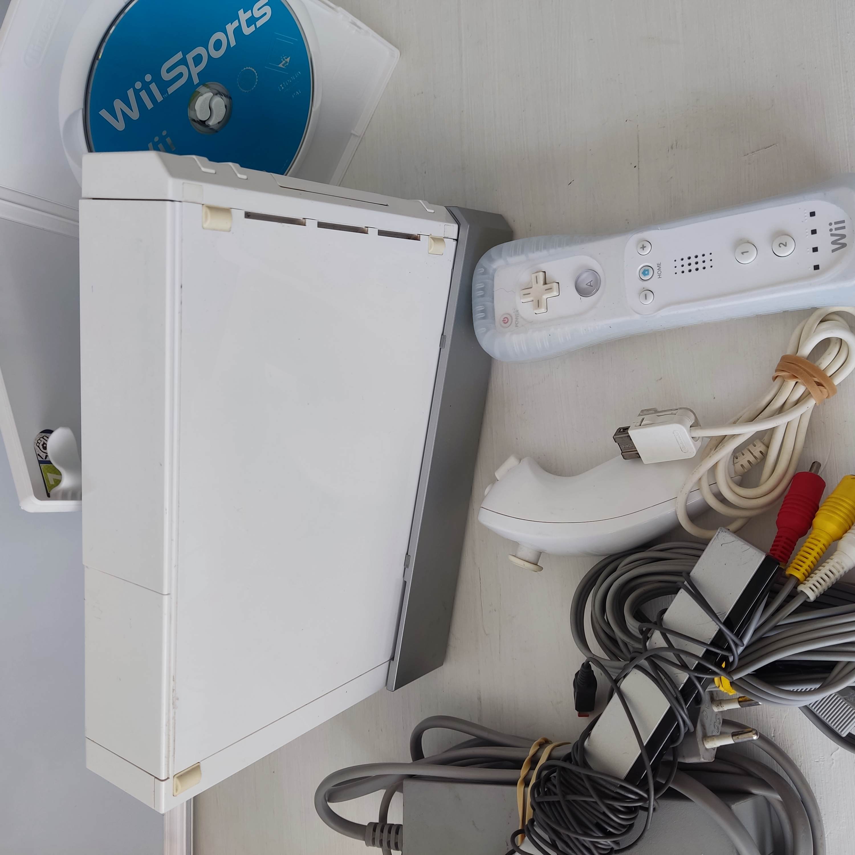 Nintendo Nintendo Wii console and Wii Sports game for sale in