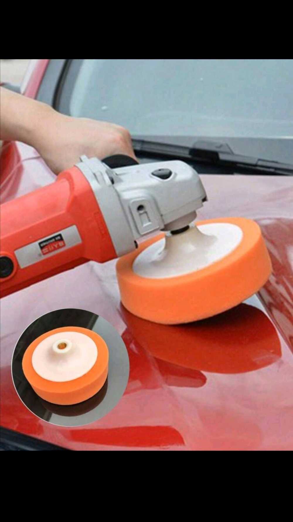 Exterior Care 6` Flat Sponge Buffing Polishing Pad was sold for R79