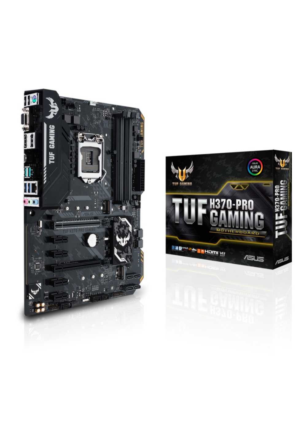 Motherboards ASUS TUF H370 PRO GAMING MOTHERBOARD*GOOD CONDITION