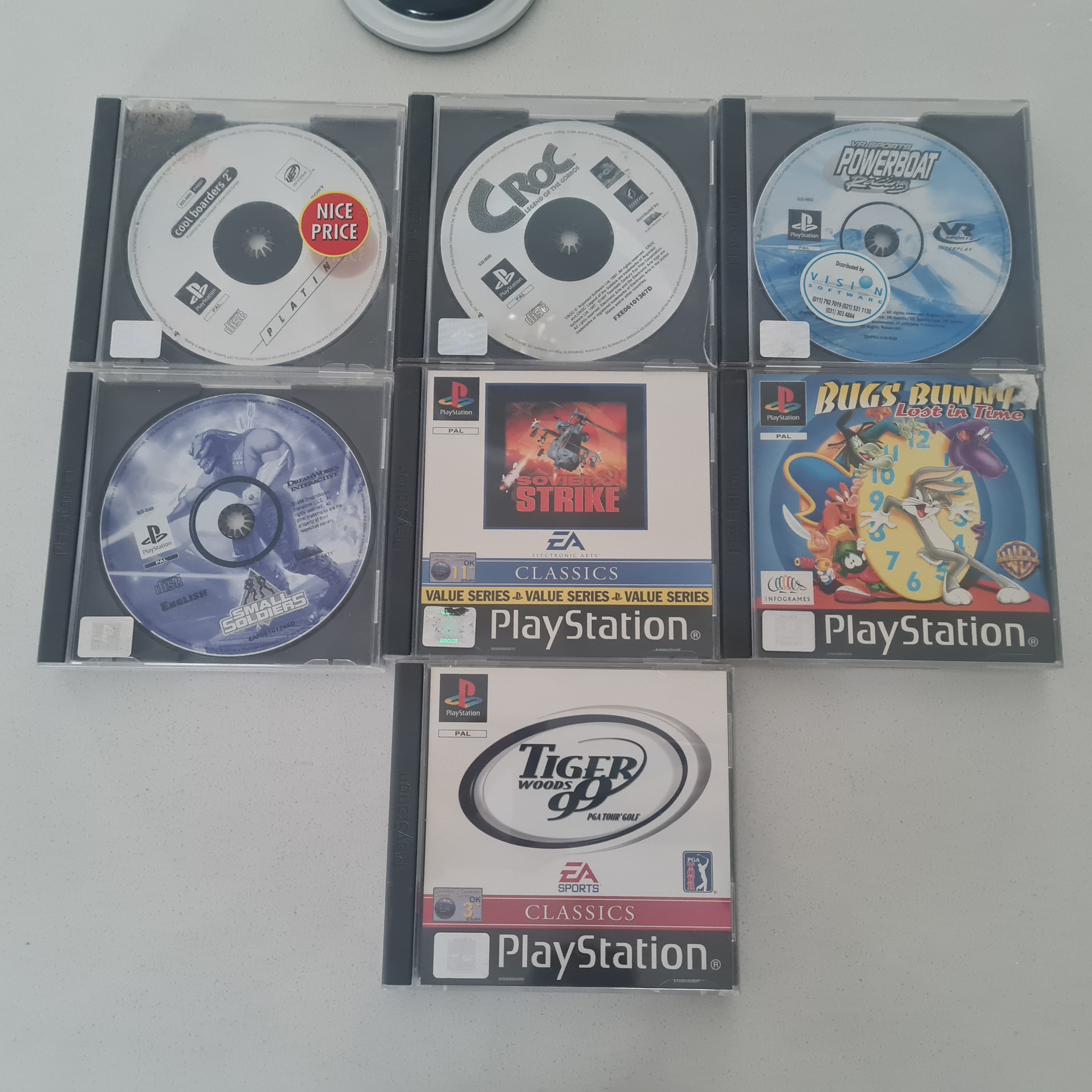 Games Lot of 7 PlayStation 1 games for sale in South Africa (ID